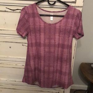 NWOT XS lularue short sleeve shirt